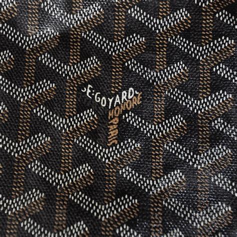 what is goyard print called